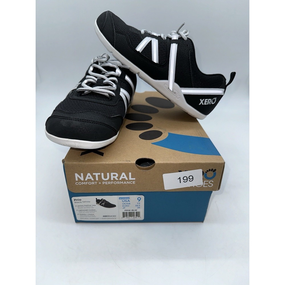 Tried On Xero Prio Minimalist Barefoot Walking Running Shoes Women US 9